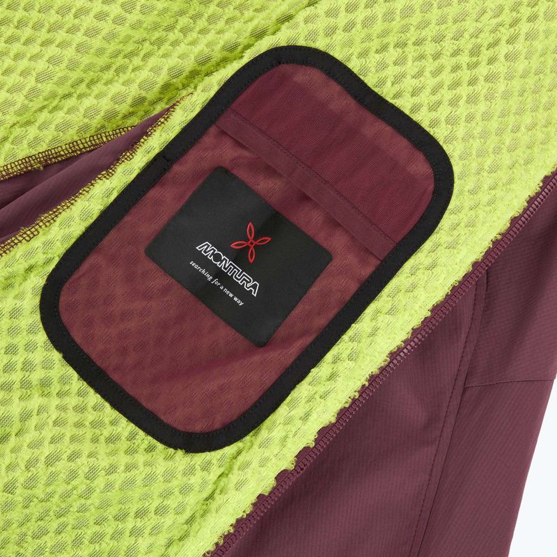 Dámska vetrovka Montura Rise Octa Hooded vinaccia 5