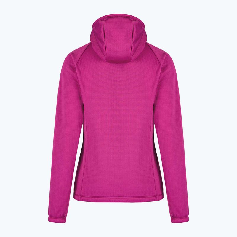 Dámska mikina Montura Fadis Grid Hooded Maglia red 8