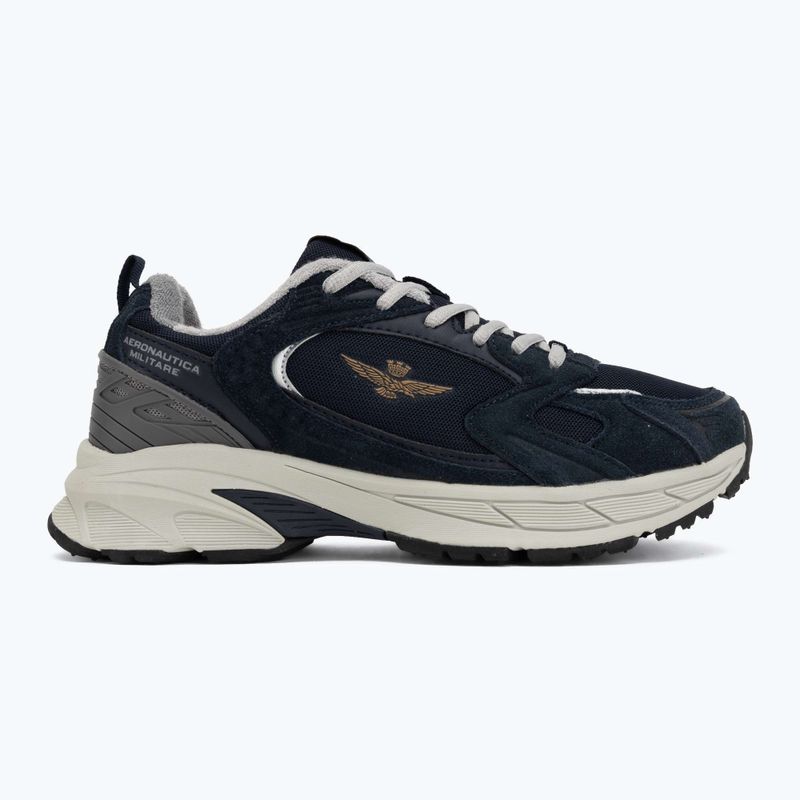 Pánske topánky Aeronautica Militare SC0301UCT03500 navy blue 2