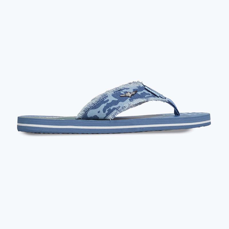 Pánske žabky Aeronautica Militare SC0310UCT03593 camouflage blue 8