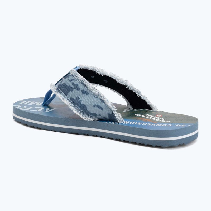 Pánske žabky Aeronautica Militare SC0310UCT03593 camouflage blue 3