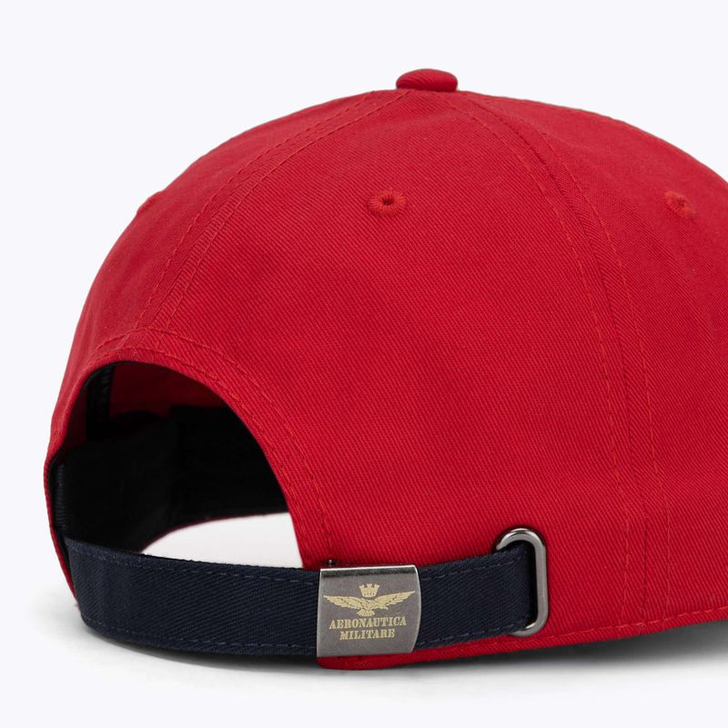 Pánska šiltovka Aeronautica Militare HA1246UCT02 tango red/cream white 4