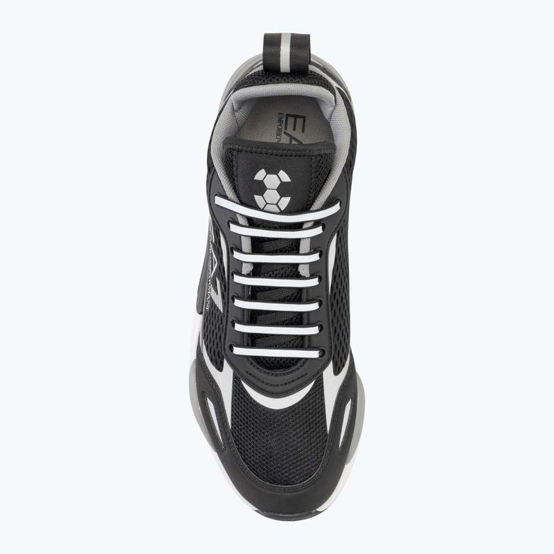 EA7 Emporio Armani Ace Runner Mesh black/ silver topánky 5