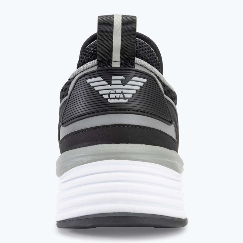 EA7 Emporio Armani Ace Runner Mesh black/ silver topánky 6