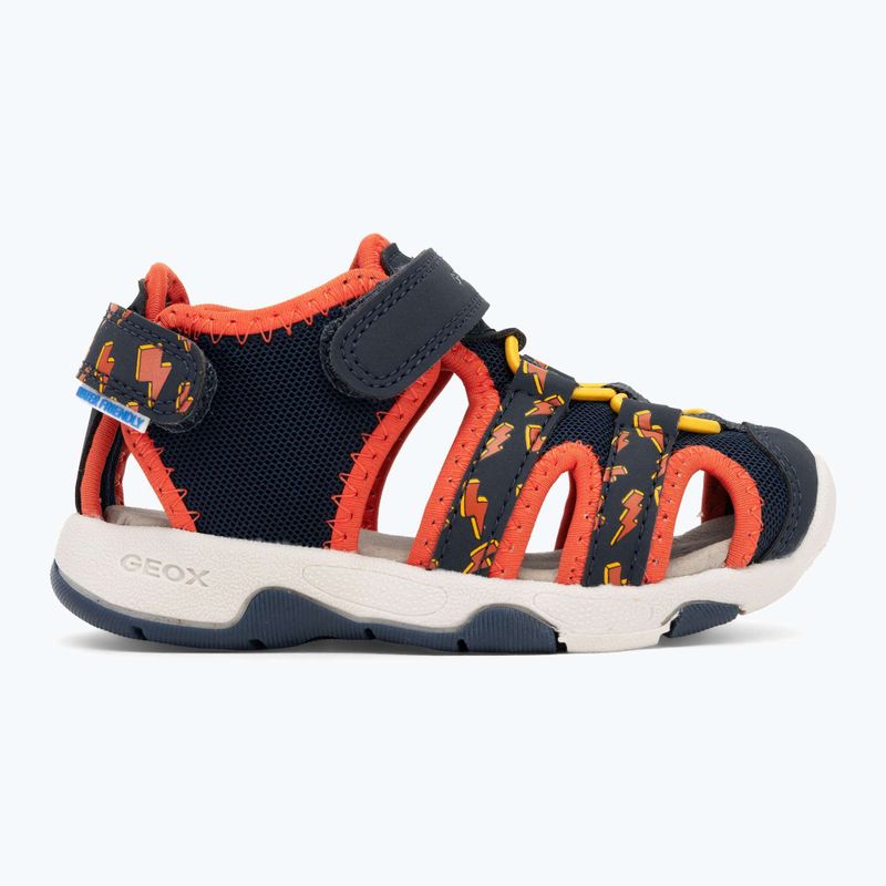 Detské sandále Geox Multy navy/orange 2