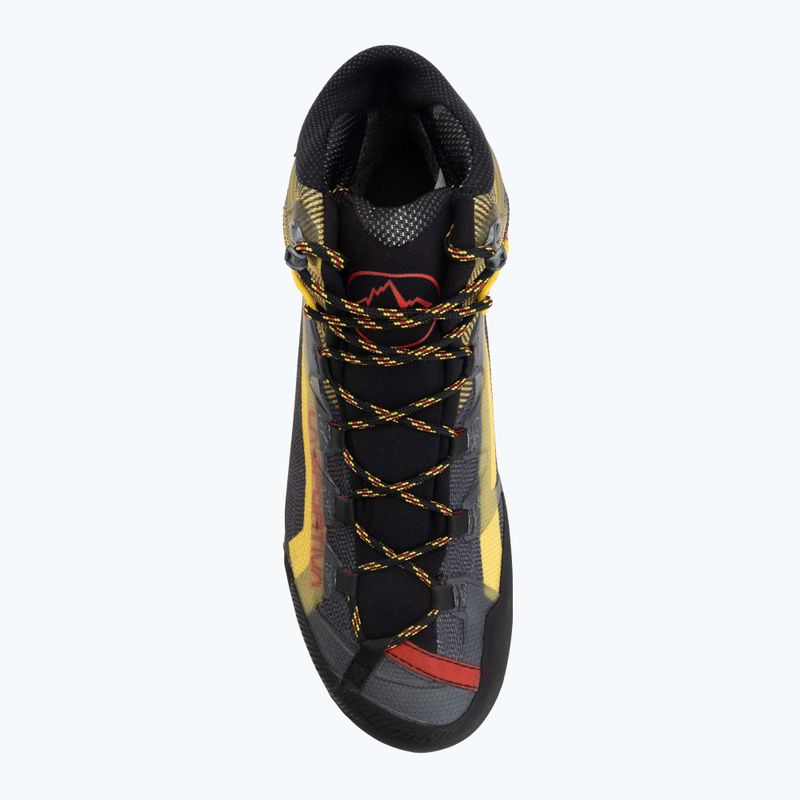 Pánske trekingové topánky La Sportiva Trango Tech GTX black/yellow 5