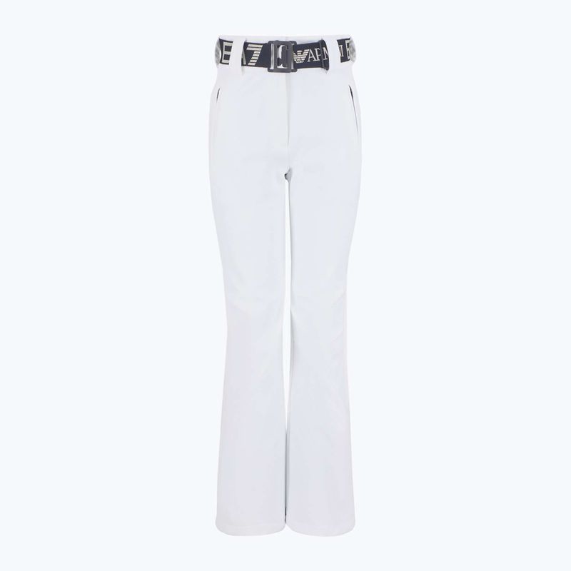 Dámske lyžiarske nohavice EA7 Emporio Armani Ski Kitzbuhel High Waisted Softshell white 6