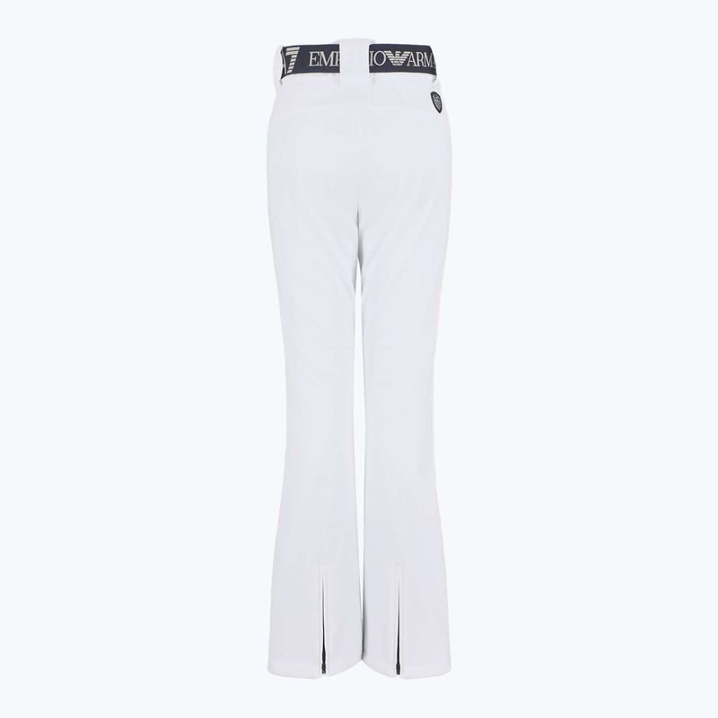 Dámske lyžiarske nohavice EA7 Emporio Armani Ski Kitzbuhel High Waisted Softshell white 7