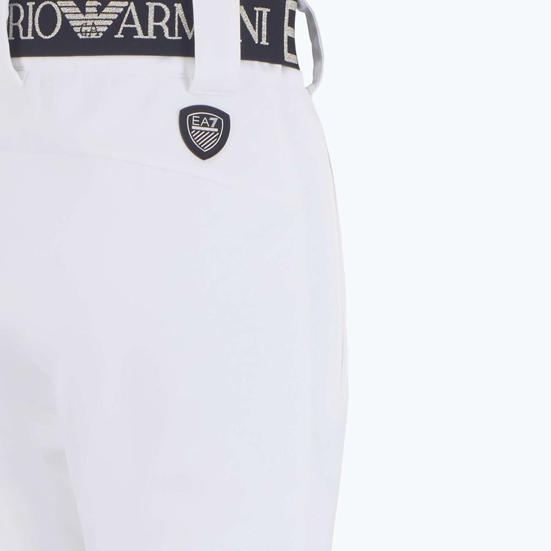 Dámske lyžiarske nohavice EA7 Emporio Armani Ski Kitzbuhel High Waisted Softshell white 8