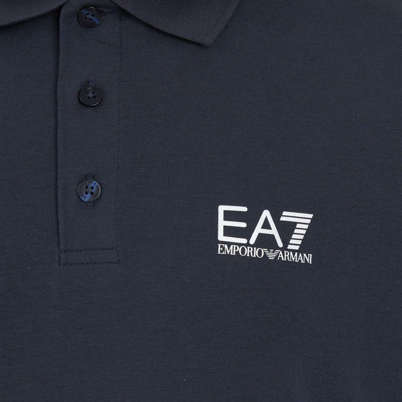 Pánske tričko EA7 Emporio Armani Core Identity Polo armani blue 3