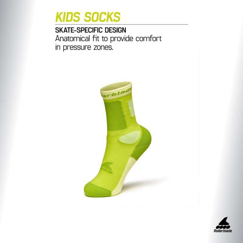 Detské ponožky Rollerblade Kids green 2