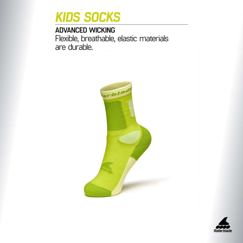 Detské ponožky Rollerblade Kids green 3