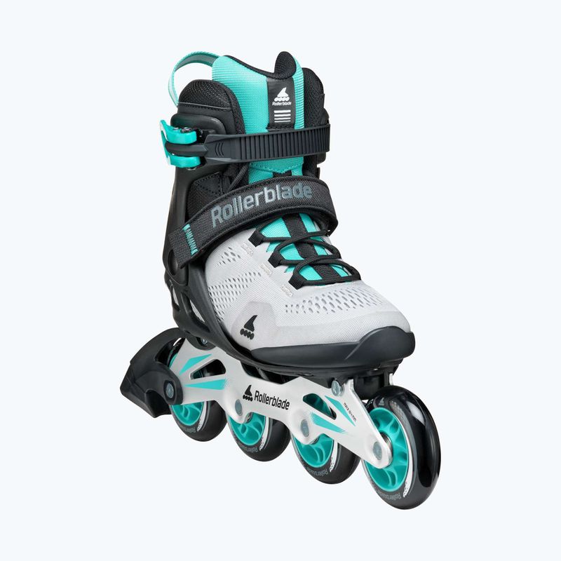 Dámske kolieskové korčule Macroblade 80 W grey/teal blue 4