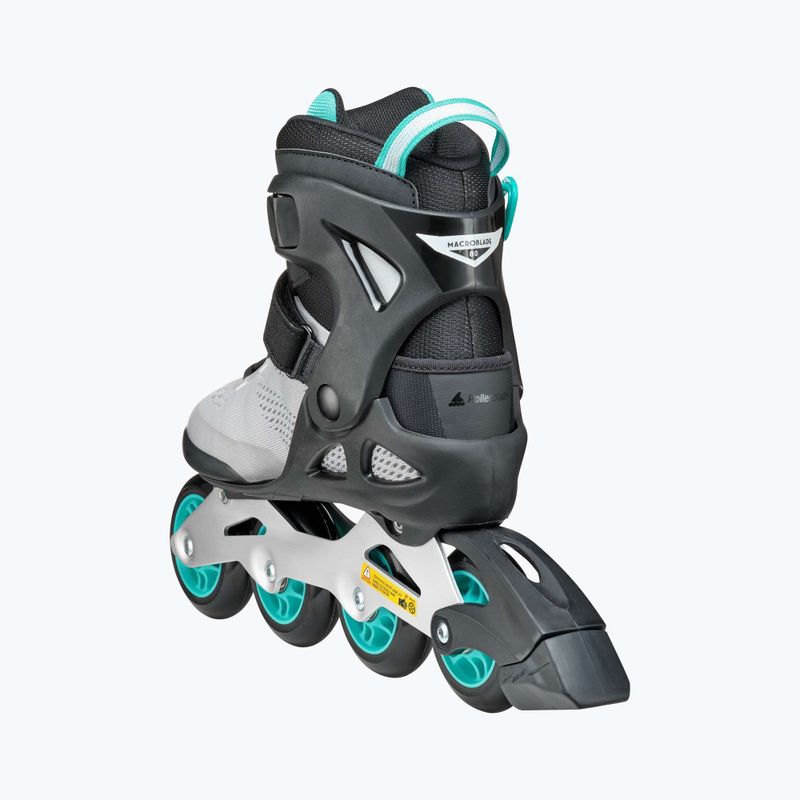 Dámske kolieskové korčule Macroblade 80 W grey/teal blue 5