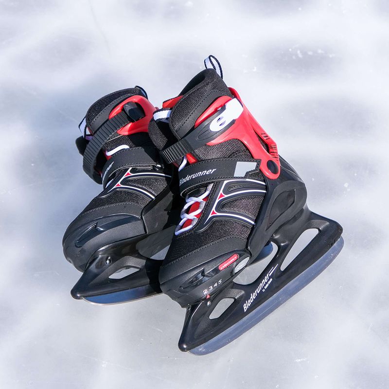 Detské korčule Bladerunner Micro Ice G black/red 6