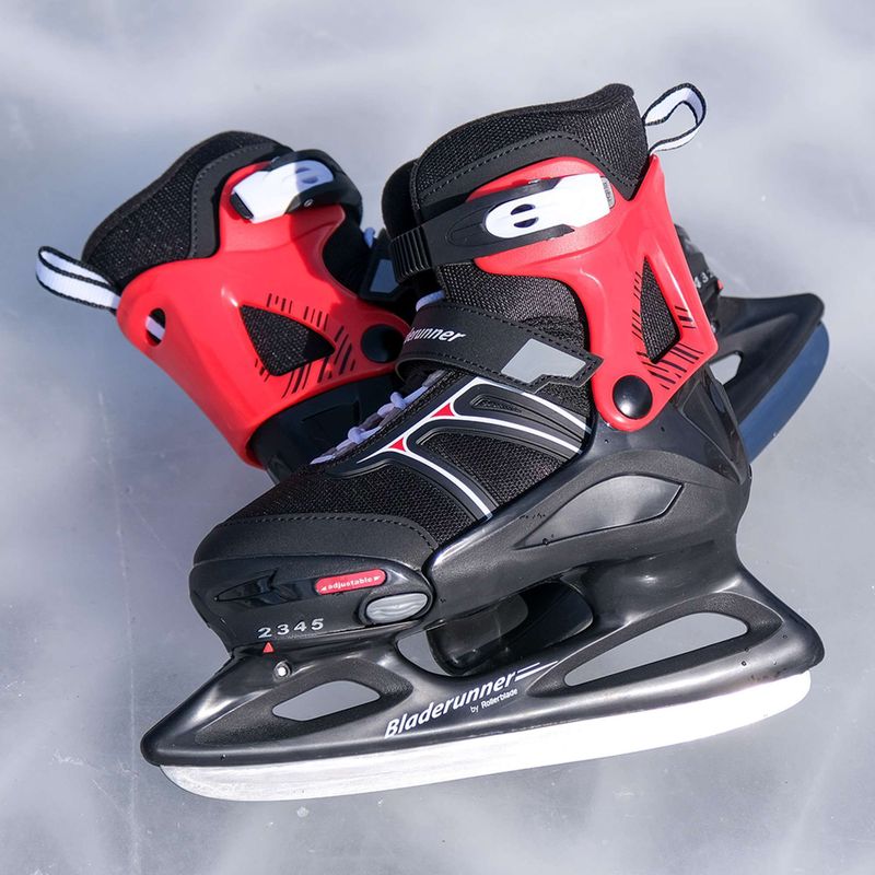 Detské korčule Bladerunner Micro Ice G black/red 7
