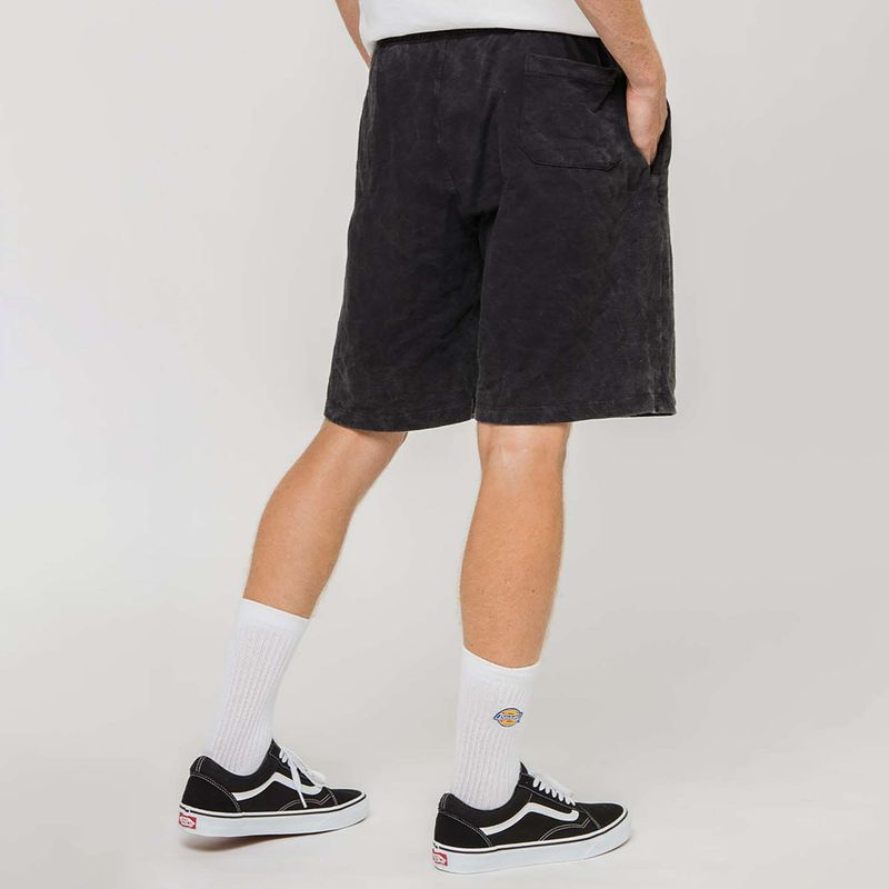 Pánske šortky Kaotiko Bermuda Washed black 3