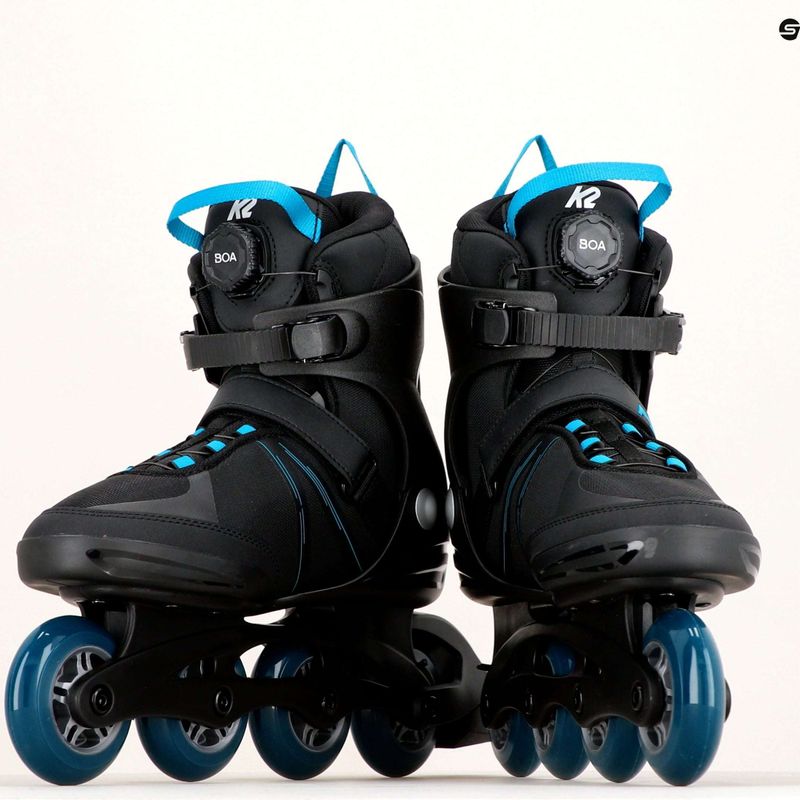 Pánske kolieskové korčule K2 F.I.T. 8 Pro black/blue 3H/11/75 12