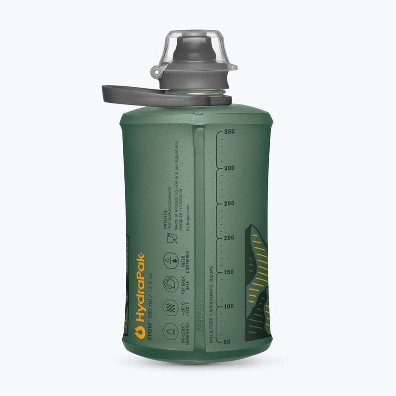 Turistická fľaša HydraPak Stow 350 ml sage green 2
