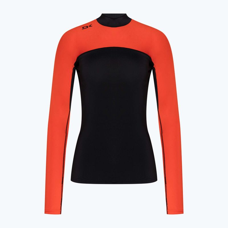 Dámske plavecké tričko Dakine Hd Snug Fit Rashguard black and red DKA651W0008 3