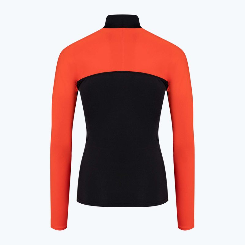 Dámske plavecké tričko Dakine Hd Snug Fit Rashguard black and red DKA651W0008 4