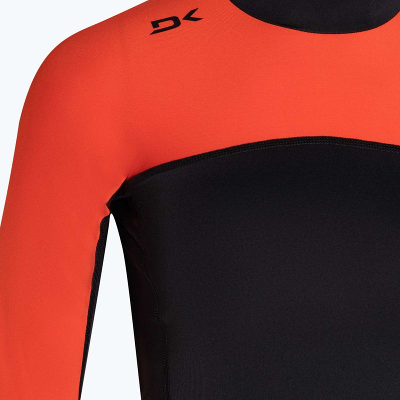 Dámske plavecké tričko Dakine Hd Snug Fit Rashguard black and red DKA651W0008 5