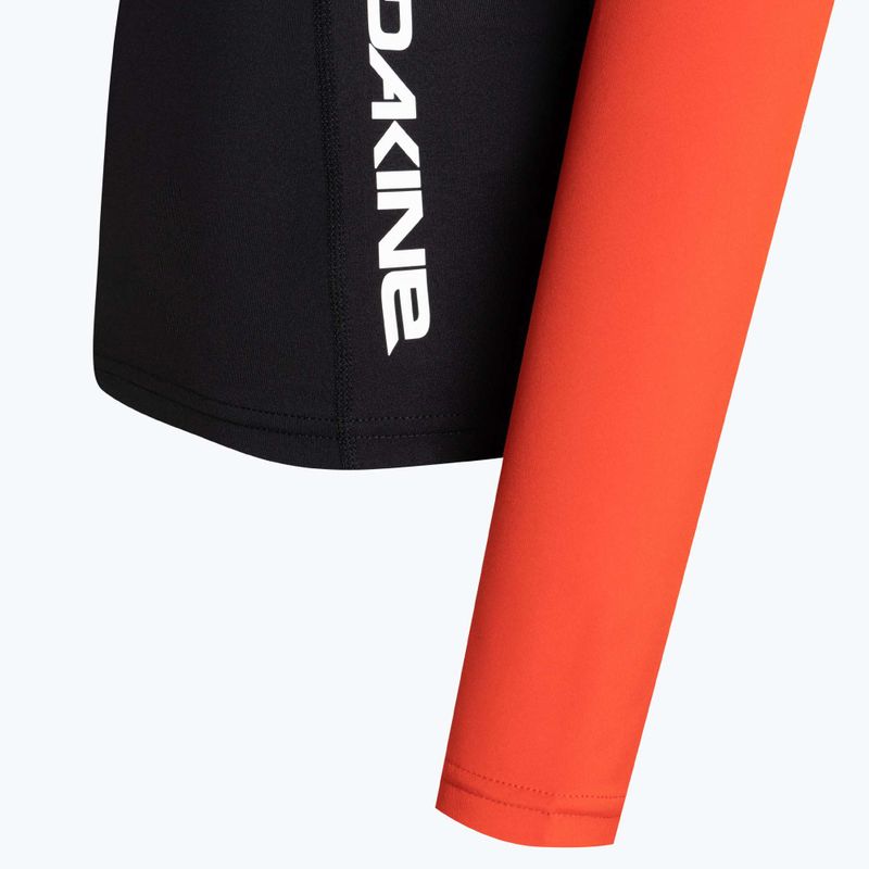 Dámske plavecké tričko Dakine Hd Snug Fit Rashguard black and red DKA651W0008 6