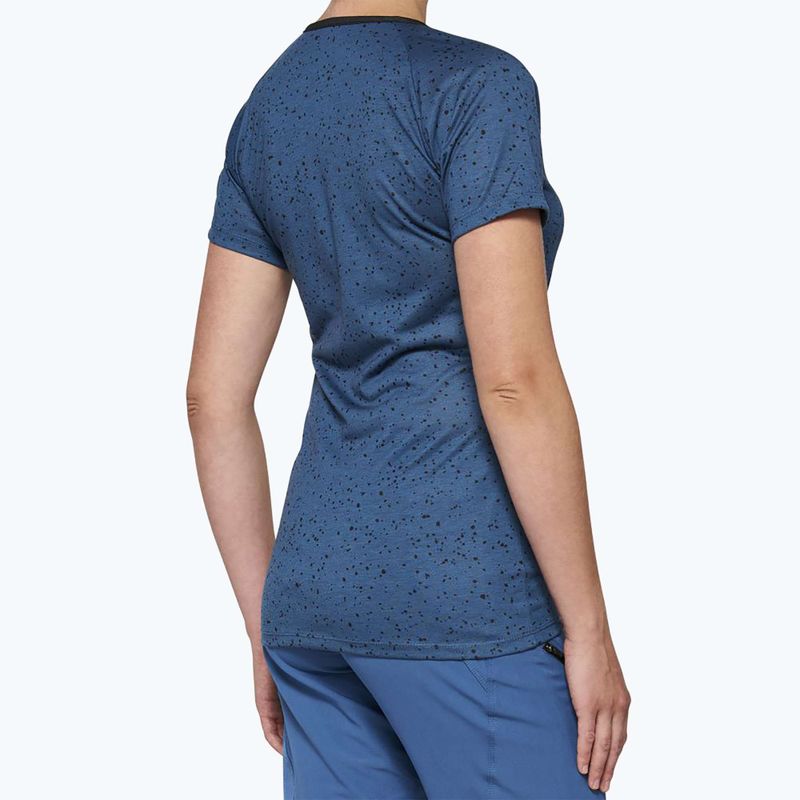 Dámsky cyklistický dres 100% Airmatic W slate blue 2