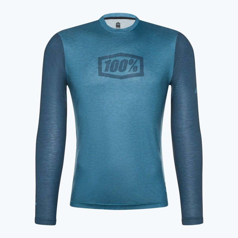 Pánsky cyklistický dres 100% Airmatic modrý 40019-00015 3