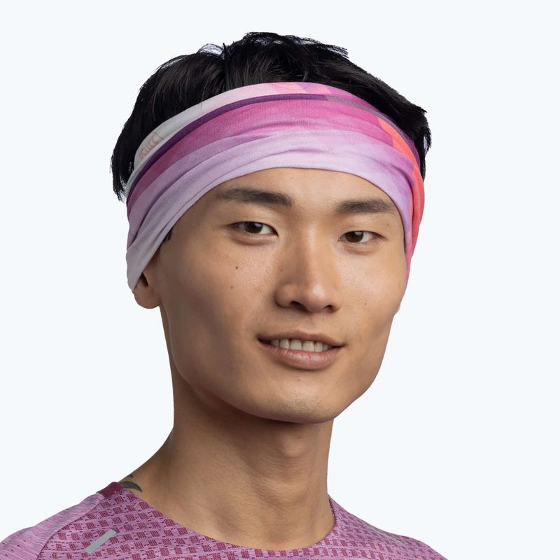 Multifunkčná šatka BUFF Coolnet UV wae purple 4