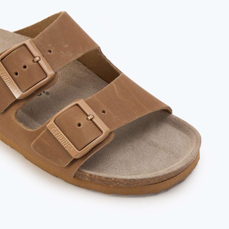 Dámske žabky Genuins Hawaii Oiled Leather clay 7