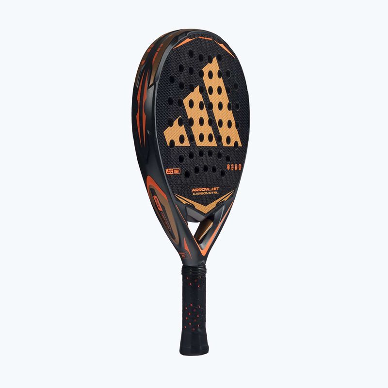 Raketa na padel adidas Arrow Hit Carbon CTRL anthracite/orange 2