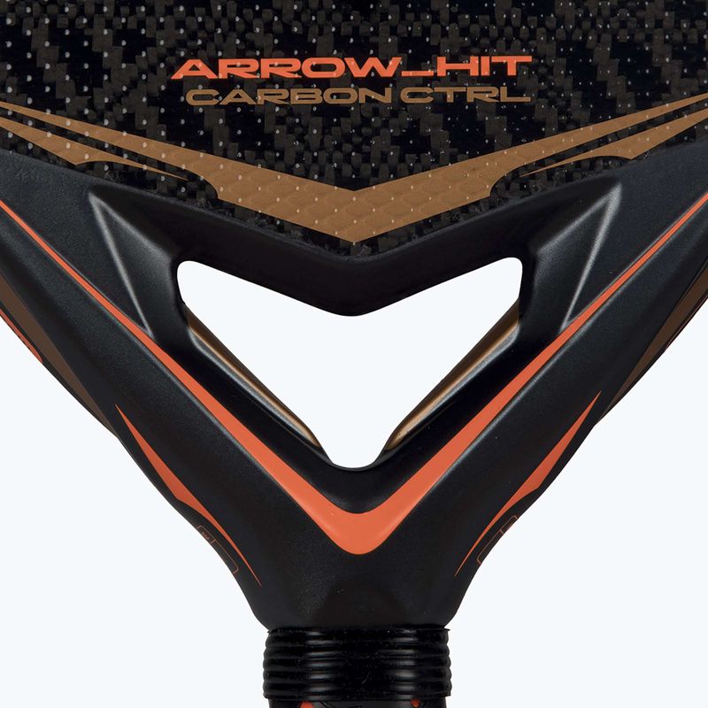 Raketa na padel adidas Arrow Hit Carbon CTRL anthracite/orange 7