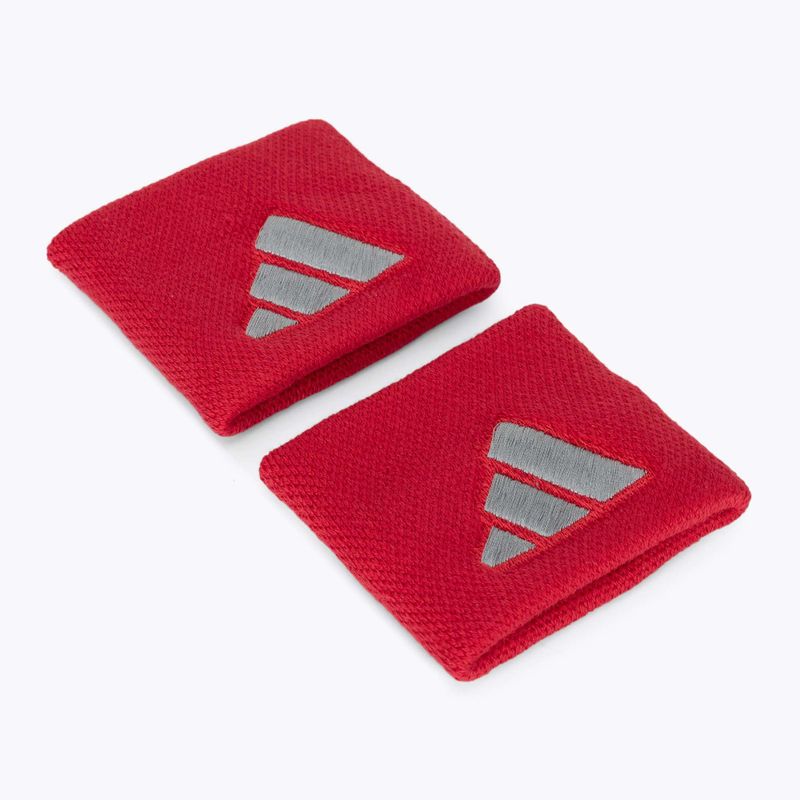 Potítka na zápästie adidas Wristband S 2 ks red/grey 2