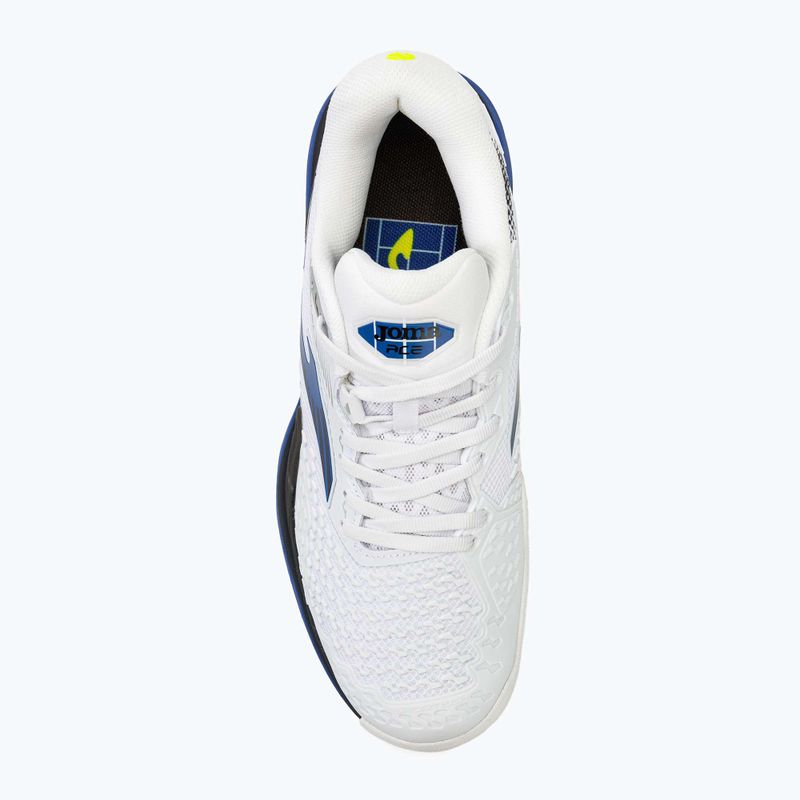 Joma Ace Padel pánske topánky na padel white/blue 5