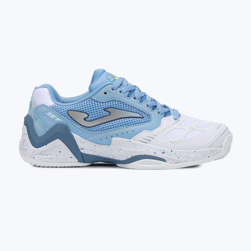 Dámska tenisová obuv Joma Set Lady C white/royal 8