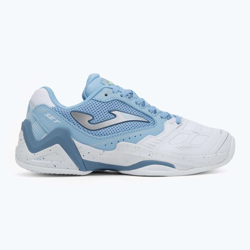Dámska tenisová obuv Joma Set Lady C white/royal 2