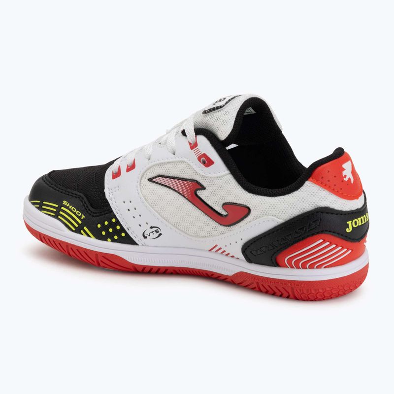 Detské kopačky Joma Sala Max Jr IN white/black 3