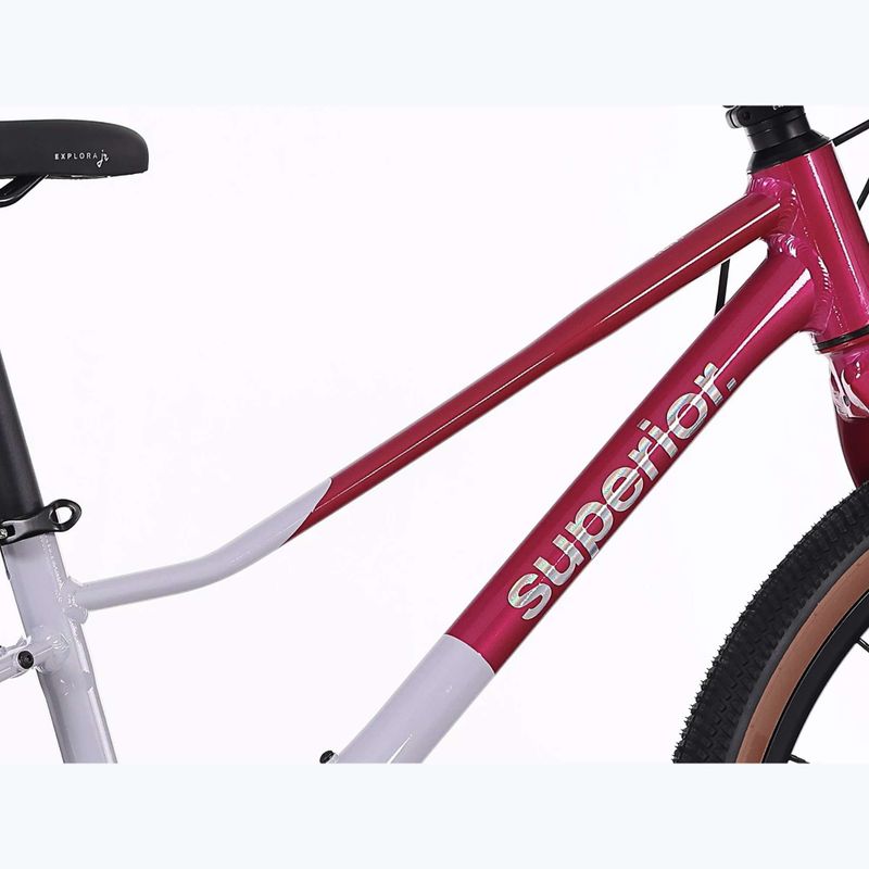 Detský bicykel Superior F.L.Y. 24 gloss purple 7