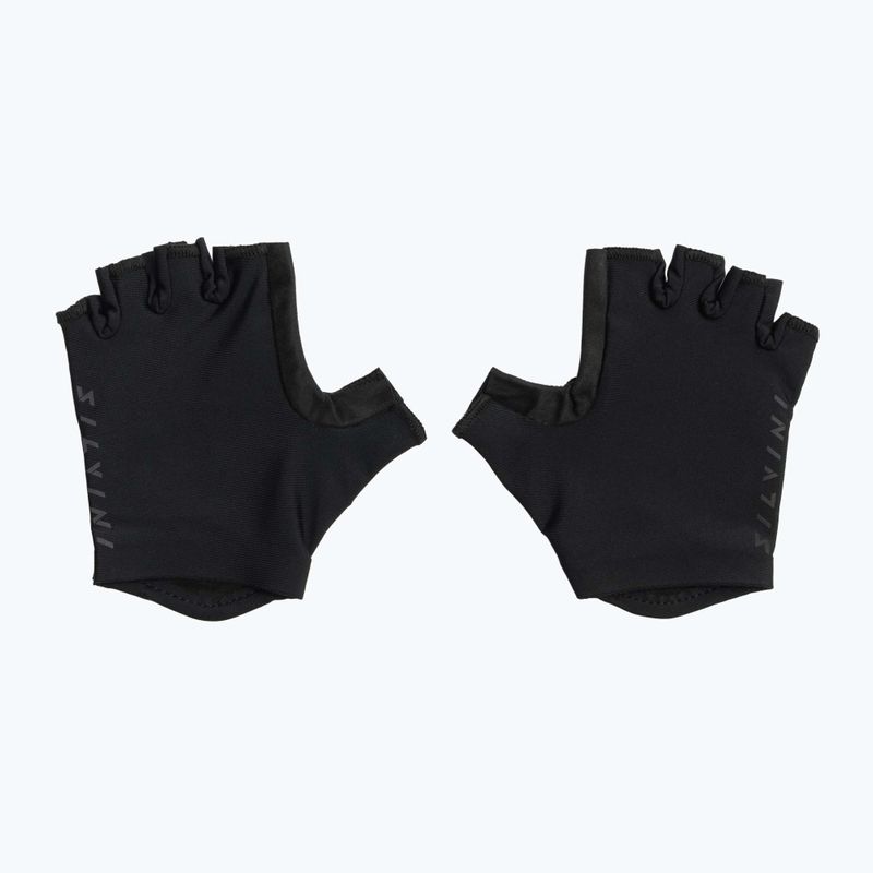 Pánske cyklistické rukavice SILVINI Sarca black 2