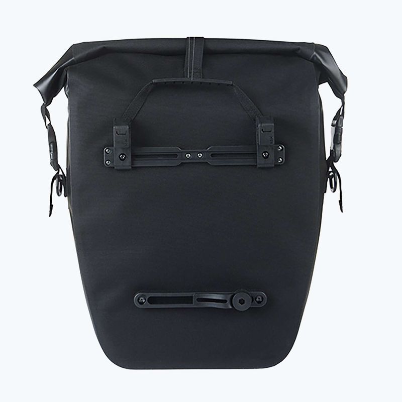 Cyklistická brašna Basil Navigator Waterproof Single Bag MIK Hooks 25-31 l black 3
