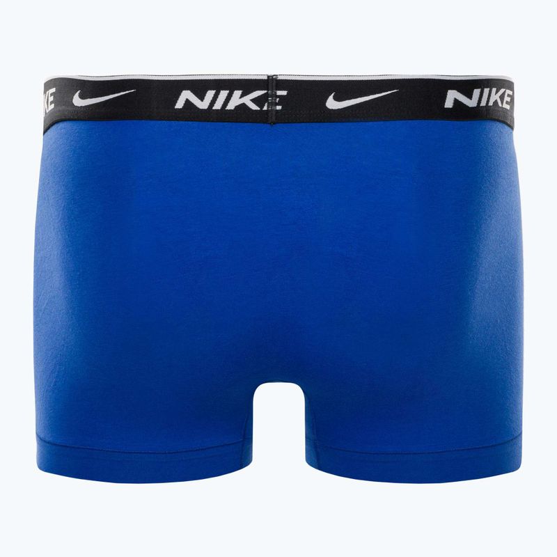 Pánske boxerky Nike Everyday Cotton Stretch Trunk 3Pk UB1 obsidian / game royal / black 9
