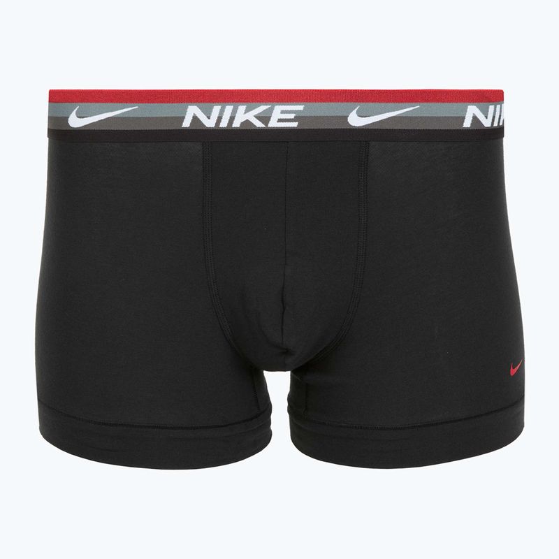 Pánske boxerky Nike Everyday Cotton Stretch Trunk 3 pary blk mt airmx wb/uni red/clear grey high shine wb 4
