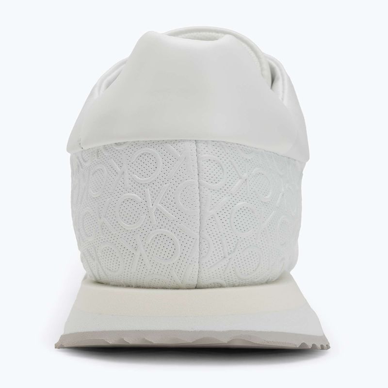 Dámske topánky Calvin Klein HW0HW02574 Runner Lace Up Mono Pu Triple Bright White 6