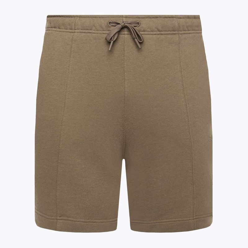 Pánske tréningové šortky Calvin Klein 8.5" Knit 8HU šedá olivová 5