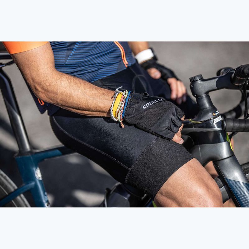 Phoenix II pánske cyklistické rukavice čierne 3