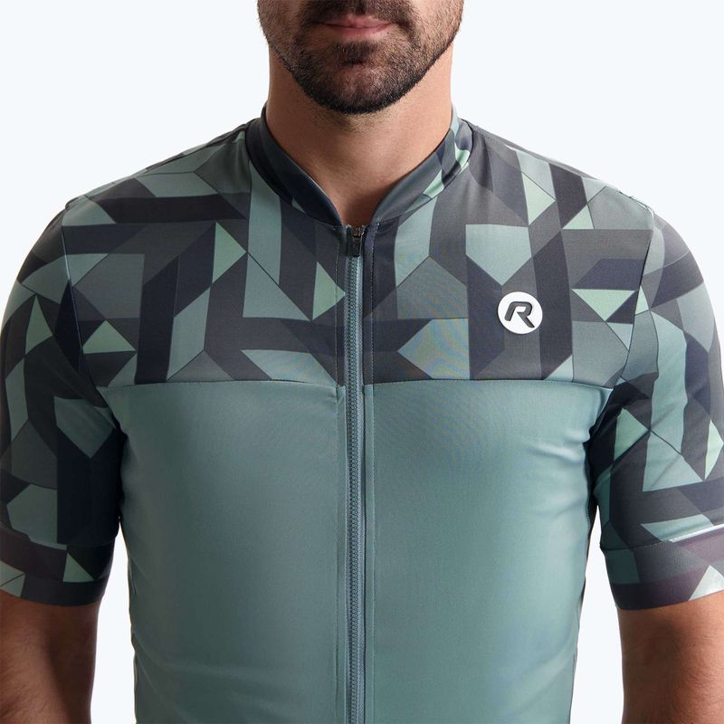 Pánske cyklistické tričko Rogelli Essential Graphic grey 3