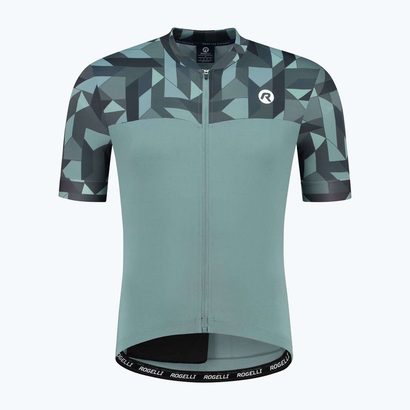 Pánske cyklistické tričko Rogelli Essential Graphic grey 4