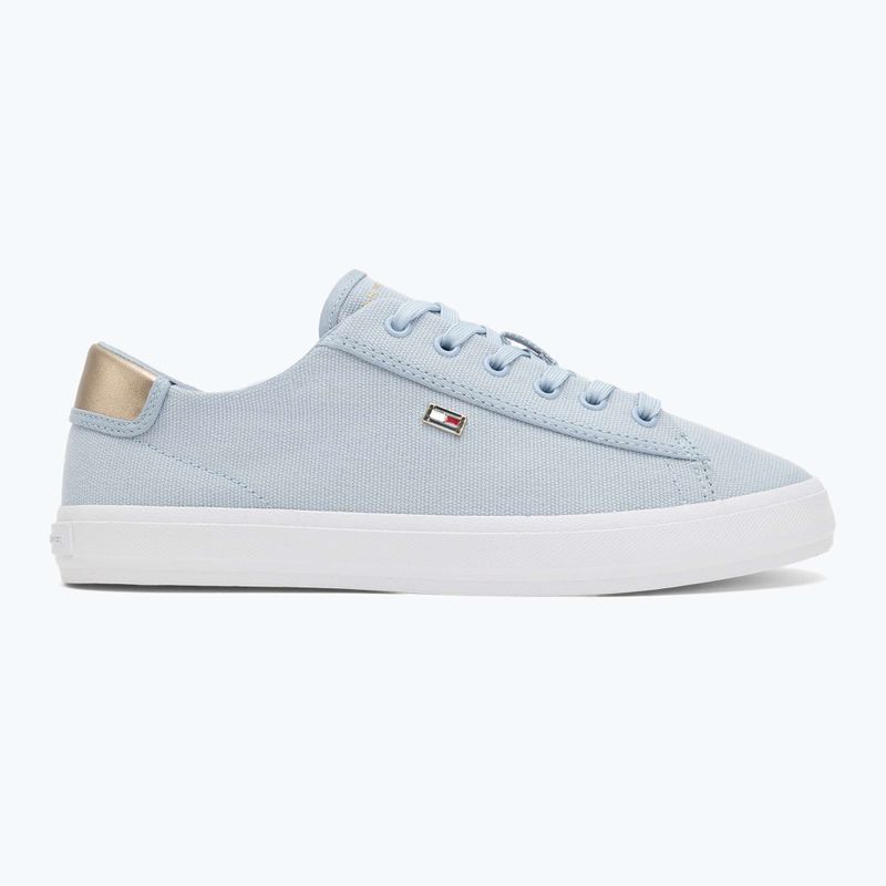 Dámske tenisky Tommy Hilfiger Vulc Canvas Lace Up breezy blue 2