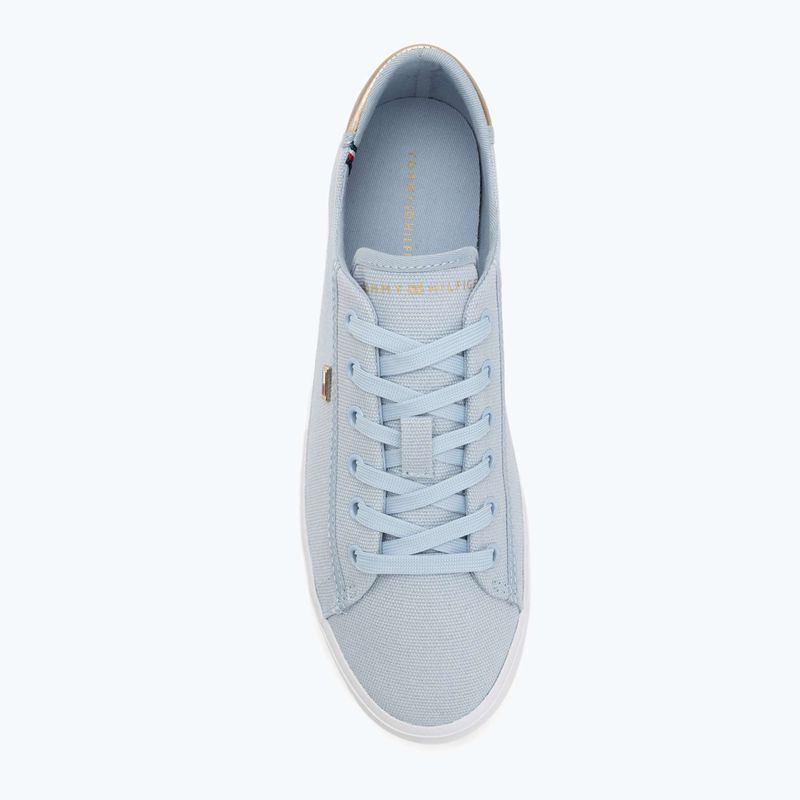 Dámske tenisky Tommy Hilfiger Vulc Canvas Lace Up breezy blue 5